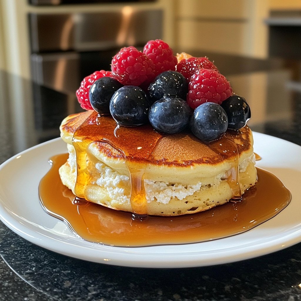 Fluffy Ricotta Pancakes