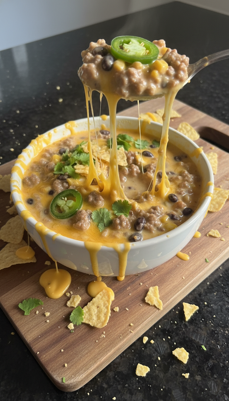 Loaded Nacho Soup