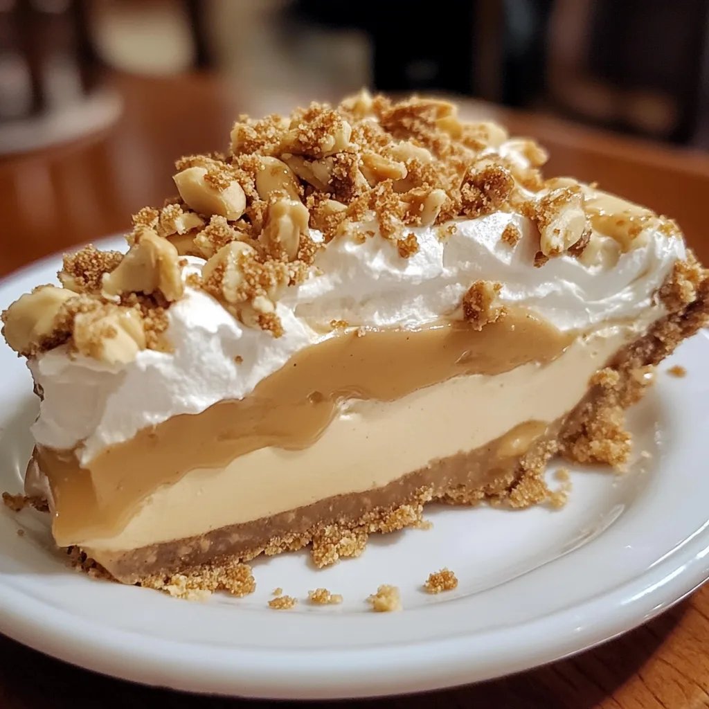 Amish Peanut Butter Cream Pie