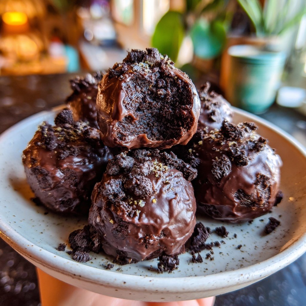3-Ingredient No-Bake Oreo Balls