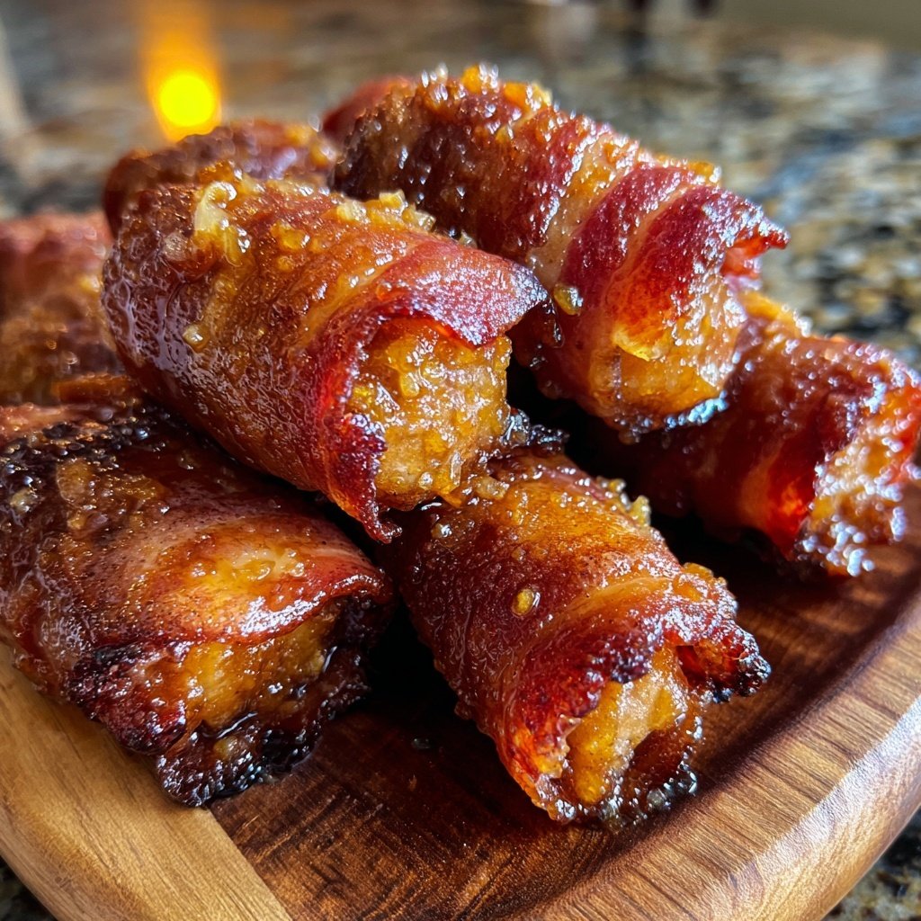Candied Bacon Smokies