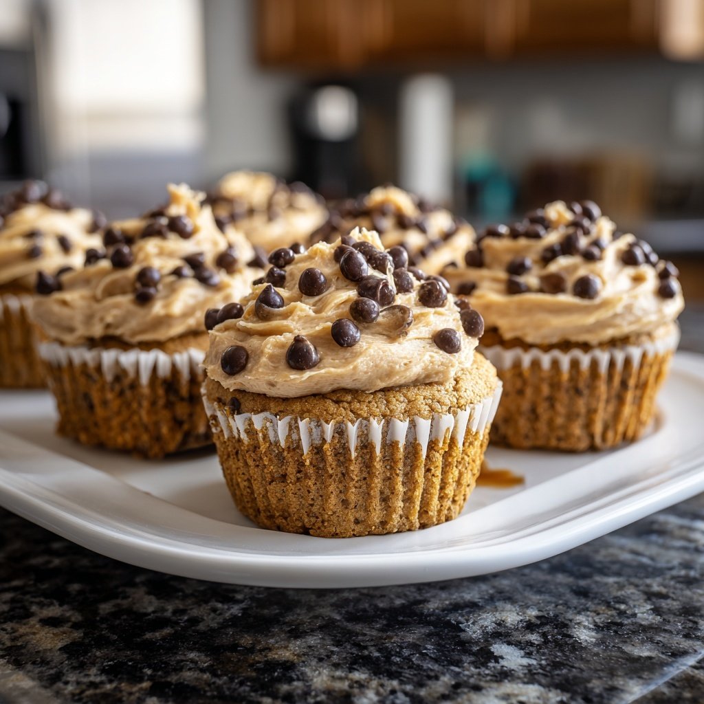 Peanut Butter Chocolate Chip Cupcakes