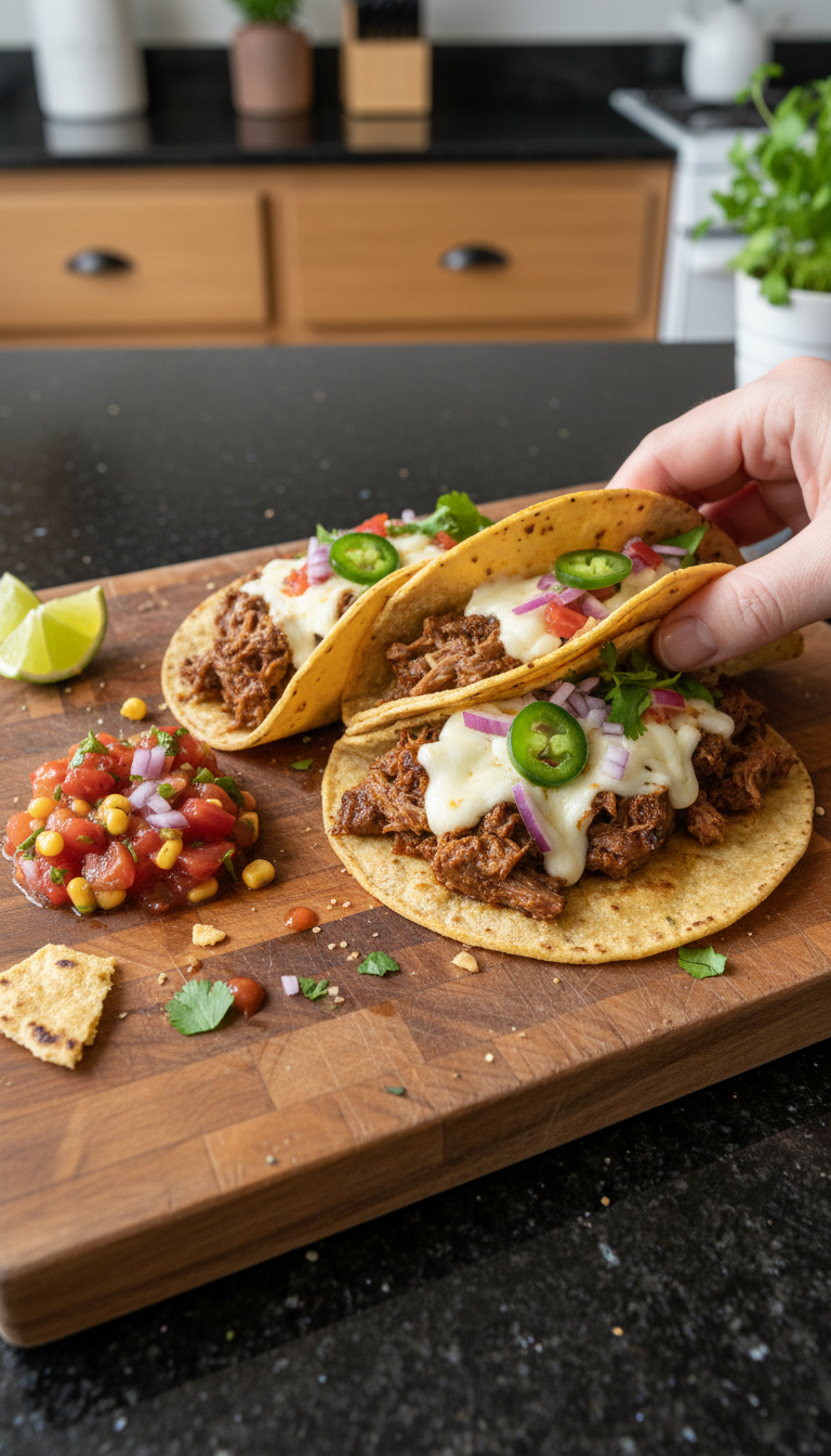 Beef Barbacoa Tacos