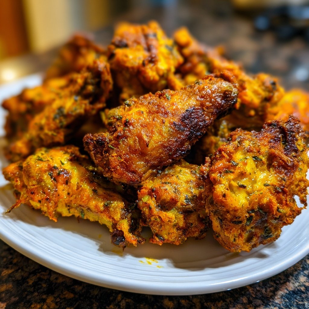 Tandoori Wings with Indian Spices