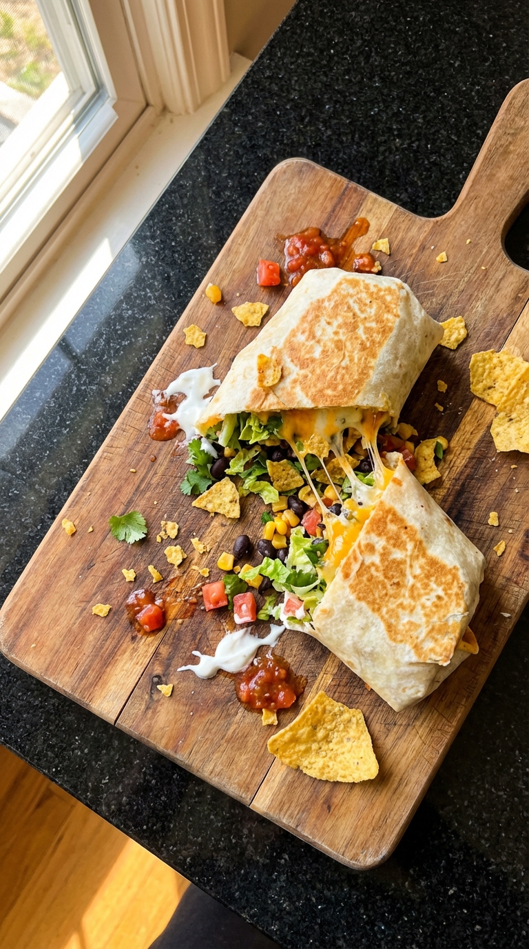 Loaded Nacho Veggie Wraps