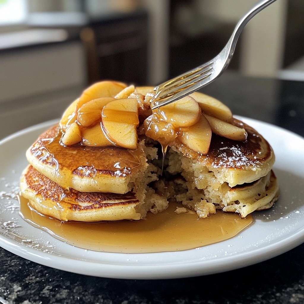 Apple Yogurt Pancakes