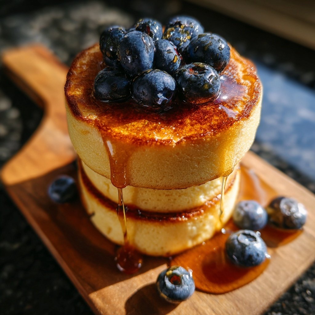 Buttermilk Pancake Cupcake Towers