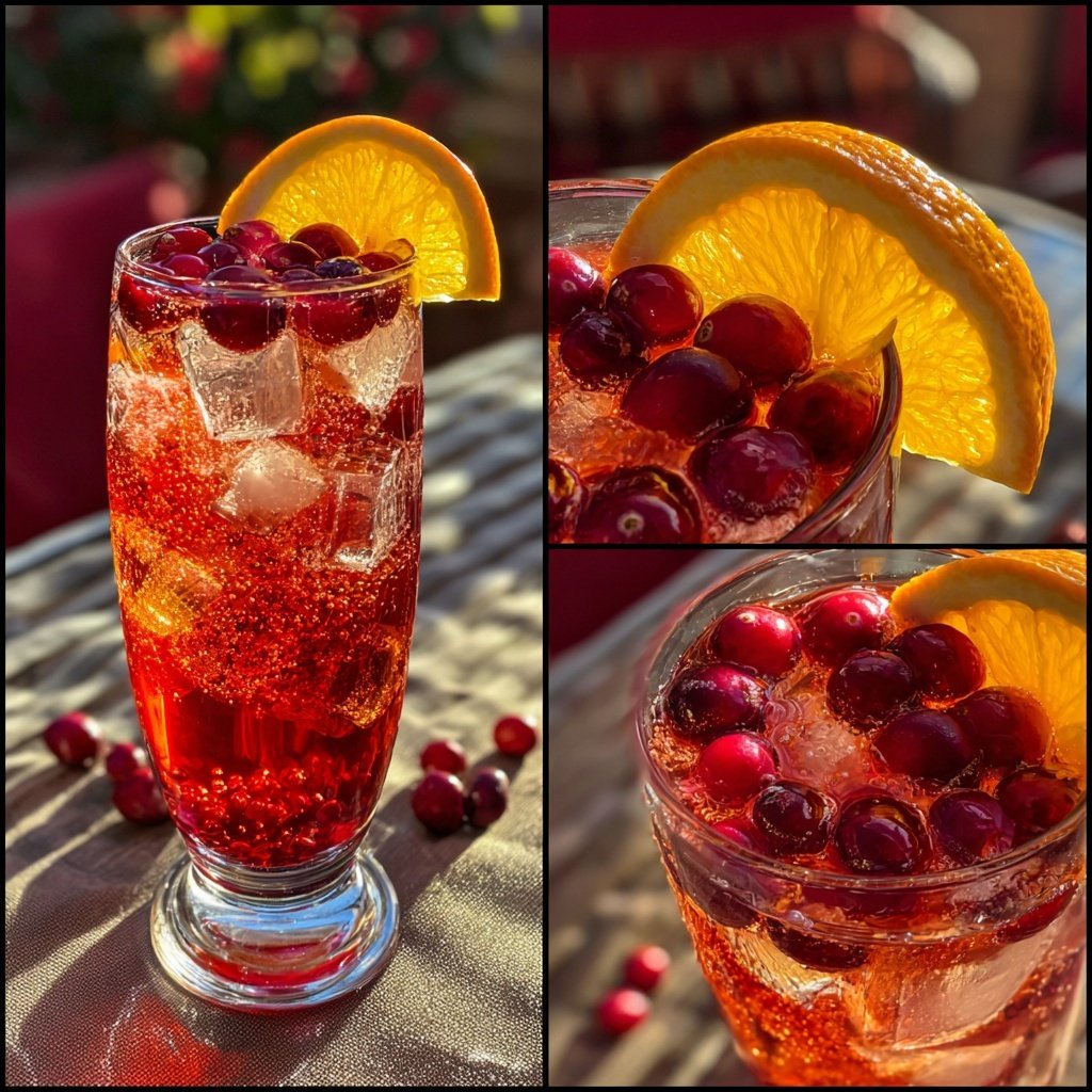 Cranberry Aperol Spritz