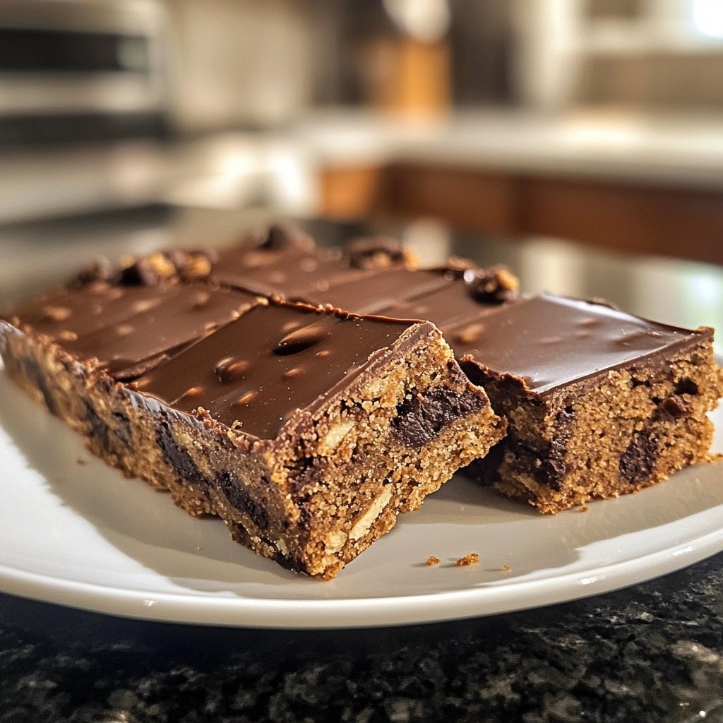 Chocolate Spice Lebkuchen Bars