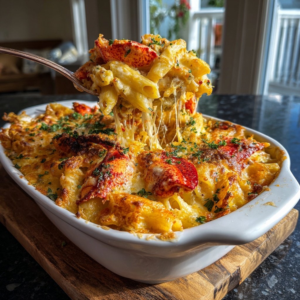 Surf and Turf Pasta Bake
