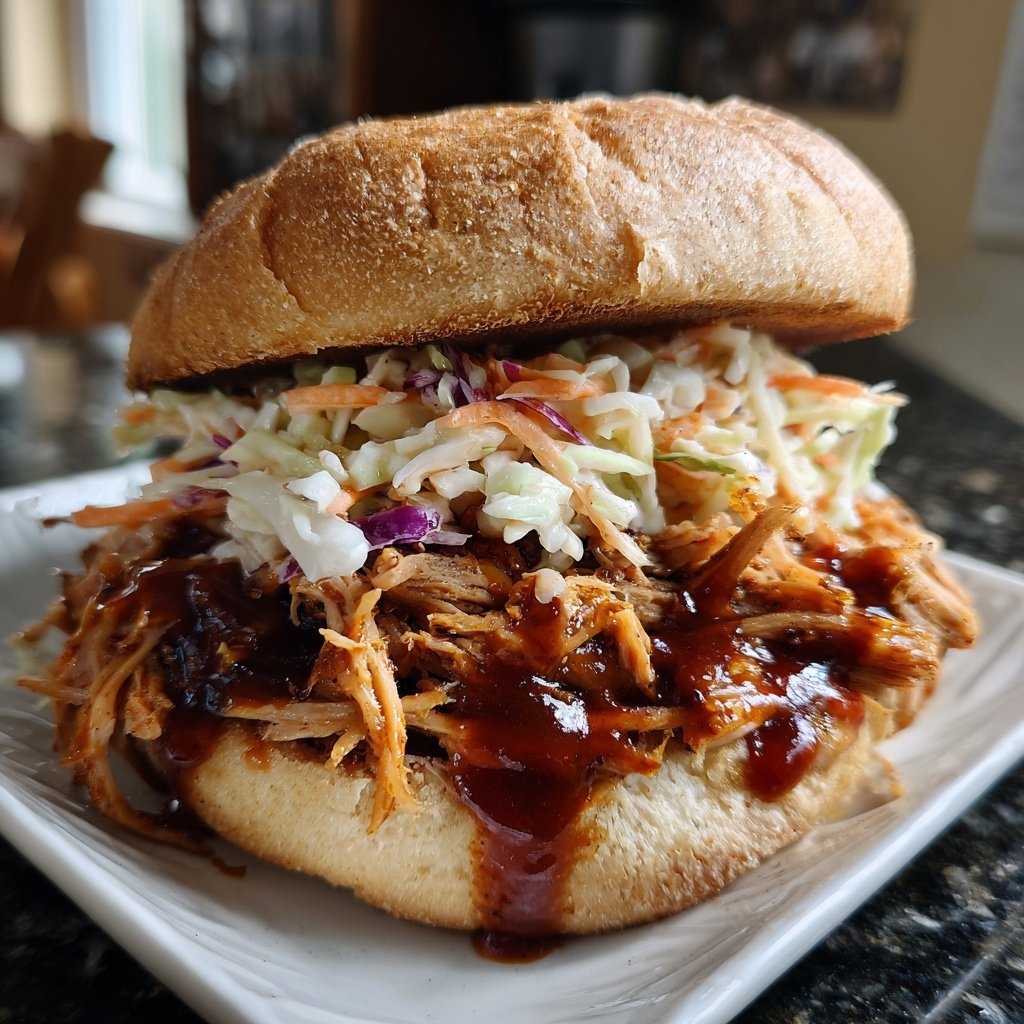 Pulled Pork Sandwich Slow Cooker