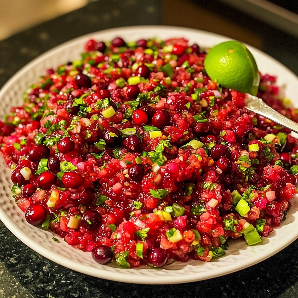 Cranberry Salsa